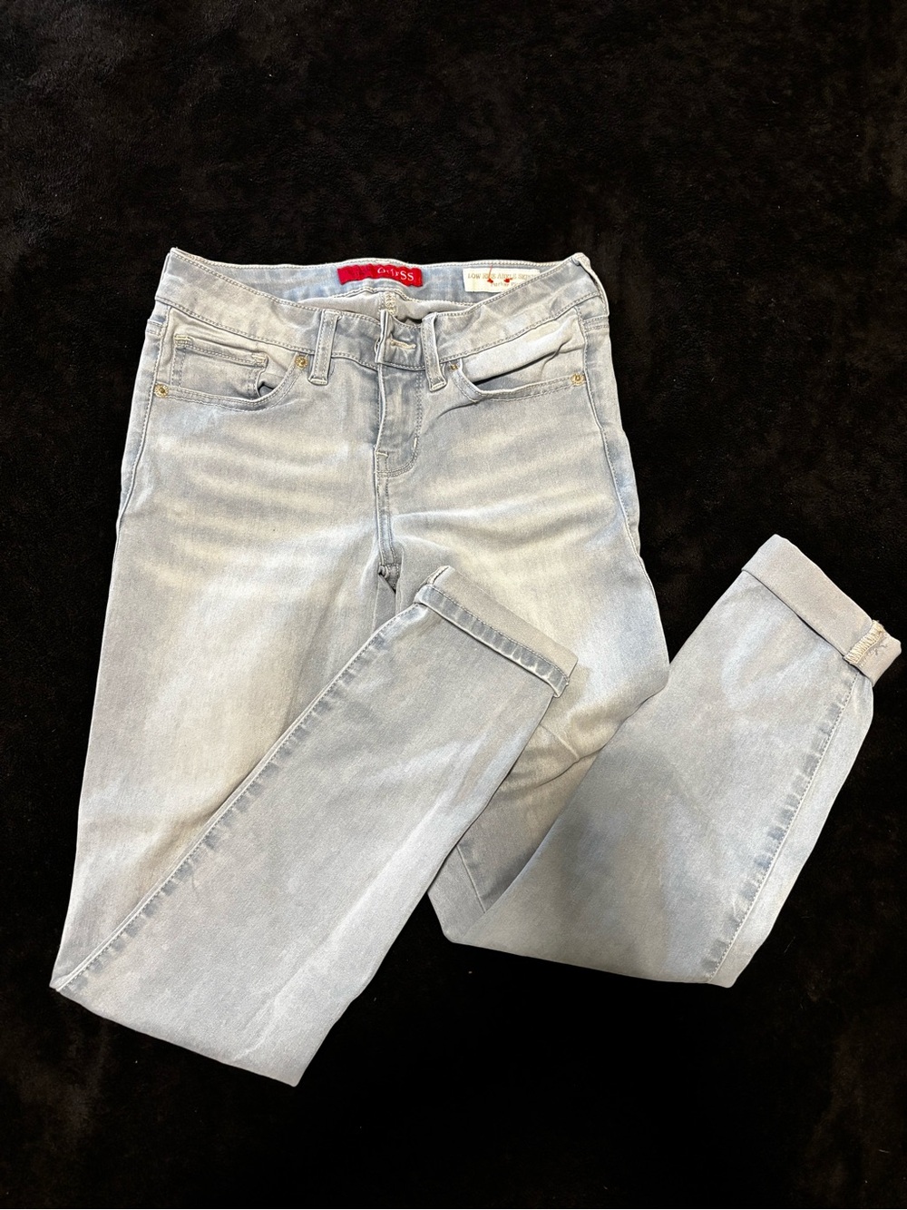 GUESS Pale Blue Skinny Jeans